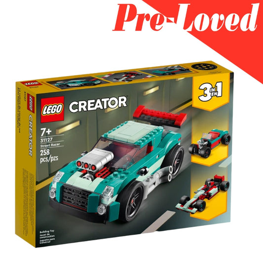 Pre-Loved LEGO Creator 3-in-1 Street Racer (31127) - 258 Pcs