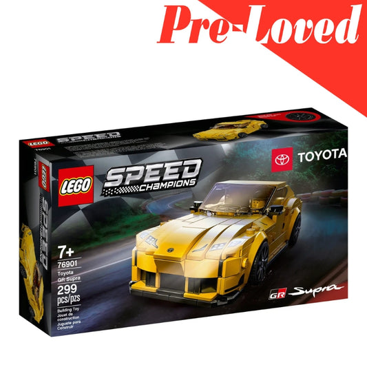 Pre-Loved LEGO Speed Champions Toyota GR Supra (76901) - 299 Pieces