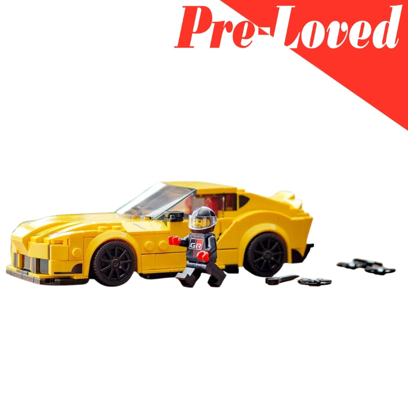 Pre-Loved LEGO Speed Champions Toyota GR Supra (76901) - 299 Pieces