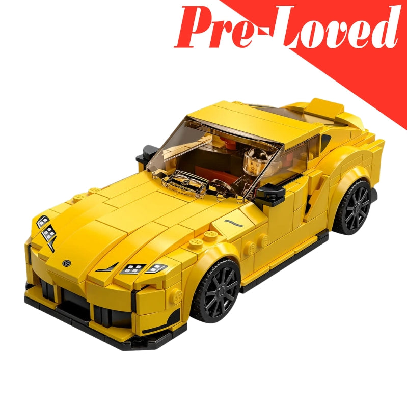 Pre-Loved LEGO Speed Champions Toyota GR Supra (76901) - 299 Pieces