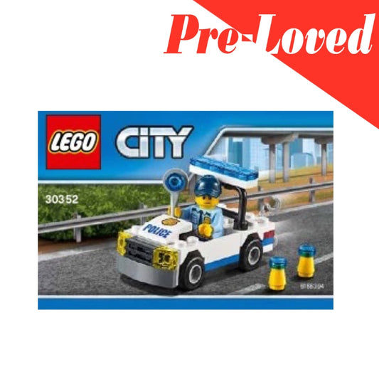 Pre-Loved LEGO City Police Car (30352) Mini Building Set