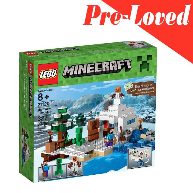Pre-Loved LEGO Minecraft The Snow Hideout (21120) Building Set