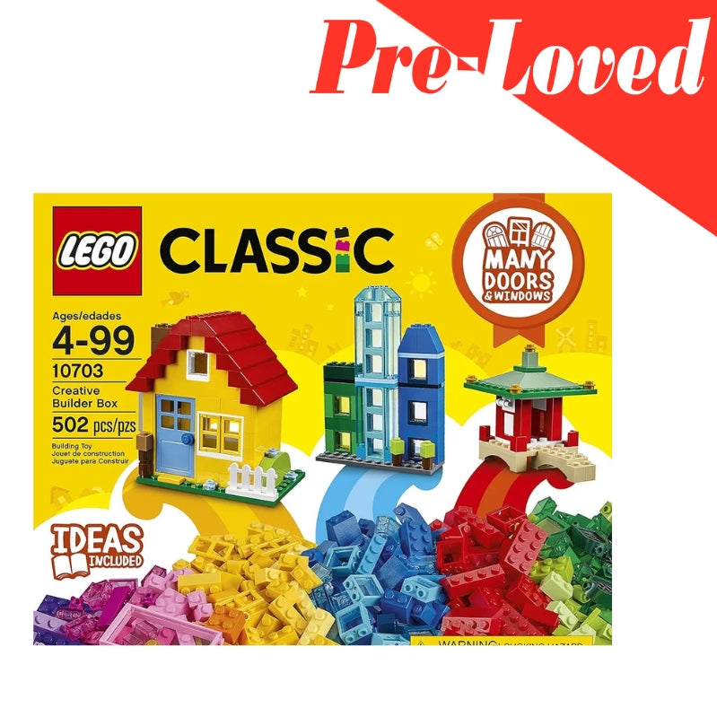 Pre-Loved LEGO Classic Creative Builder Box (10703) 502-Piece Set