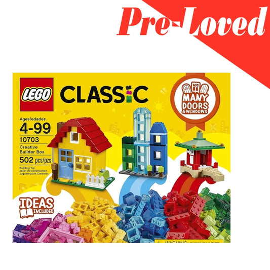 Pre-Loved LEGO Classic Creative Builder Box (10703) 502-Piece Set