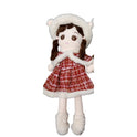 Premium Soft Plush Winter Girl Doll with Hood & Cape (50 CM)