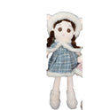 Premium Soft Plush Winter Girl Doll with Hood & Cape (50 CM)