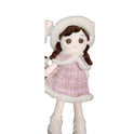 Premium Soft Plush Winter Girl Doll with Hood & Cape (50 CM)