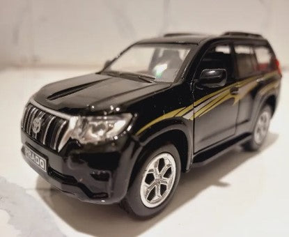 Rev Up The Fun With Toyota Prado Metal Car Toy - Solid-Stylish And Ready To Roll