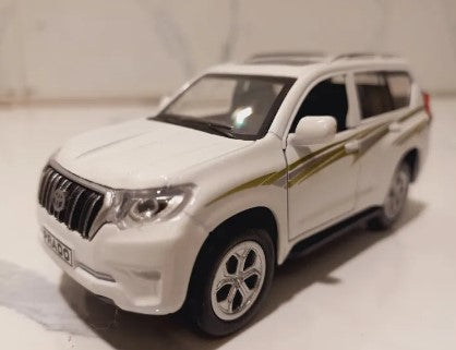 Rev Up The Fun With Toyota Prado Metal Car Toy - Solid-Stylish And Ready To Roll