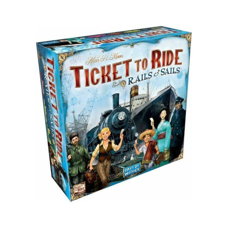 Ticket To Ride Days Of Wonder Board Rails And Sails