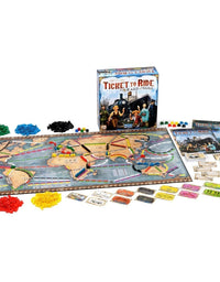 Ticket To Ride Days Of Wonder Board Rails And Sails
