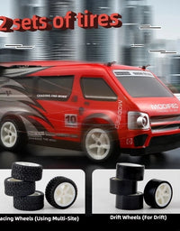 RC Drifting Modified Van Red
