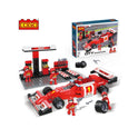 Cogo F1 City Racing Base Blocks Set For Kids