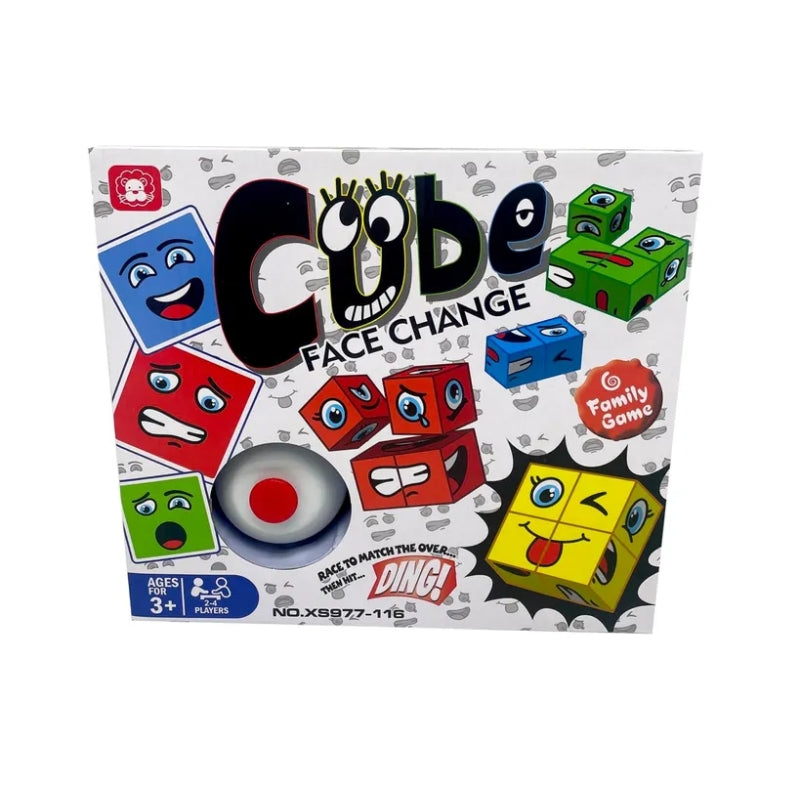 Cube Face Change Board Game