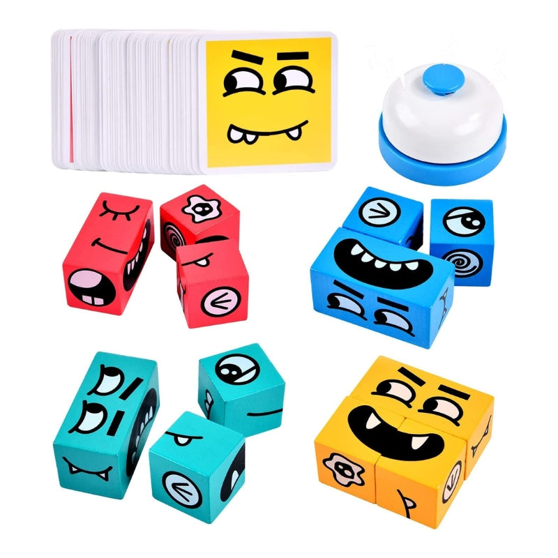 Cube Face Change Board Game