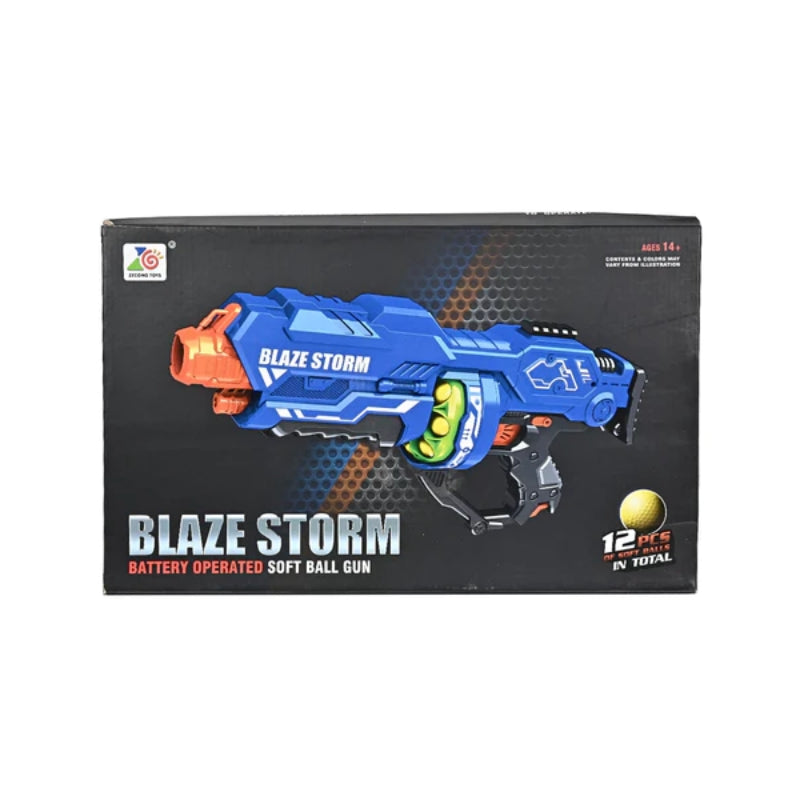 Blaze Storm Soft Ball Gun Toy For Kids