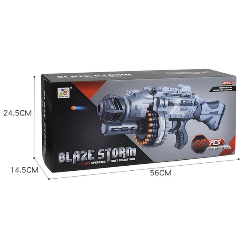 Blaze Storm 20 Burst Gun Toy For Kids