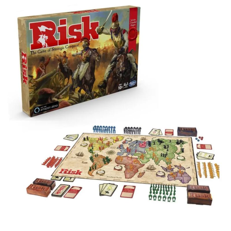 Risk Game With Dragon Strategy Board Game