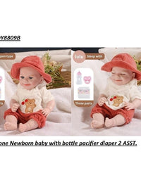 Lovely Baby Best Partner Cut Doll With Bottle & Diaper For Kids
