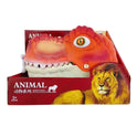 Jungle Animal Set With Dinosaur Head