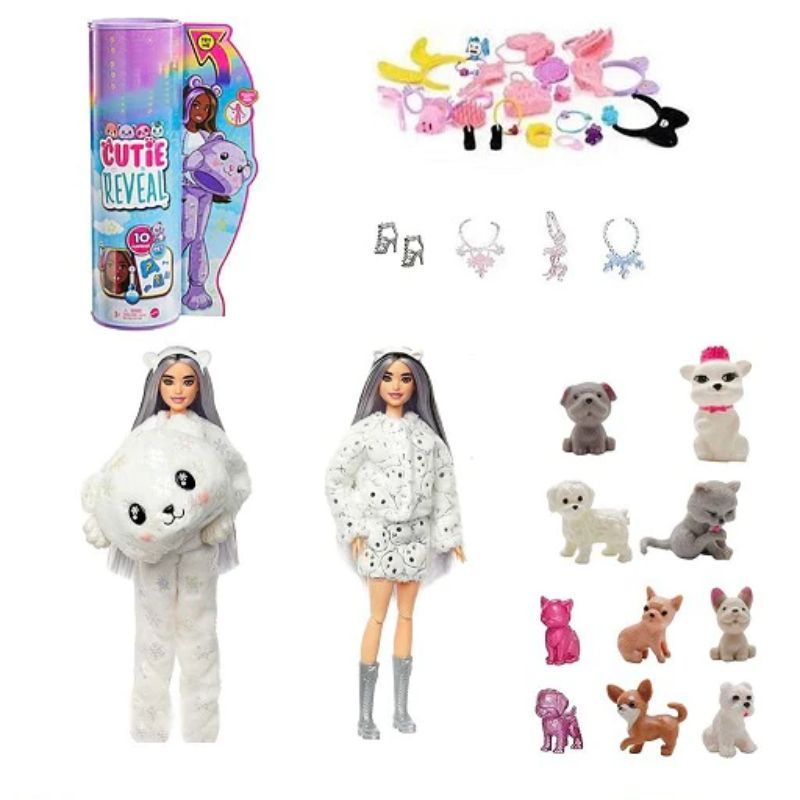 Barbie Cutie Reveal Teddy Doll