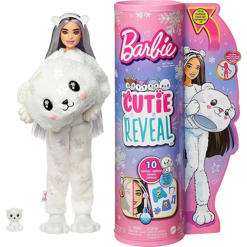 Barbie Cutie Reveal Teddy Doll