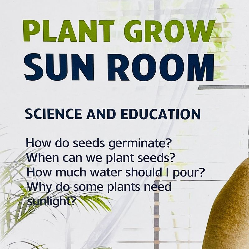 Plant Grow Sun Room Education Toy For Kids