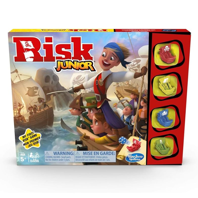 Hasbro Risk Junior Gaming Board Game (E6936)