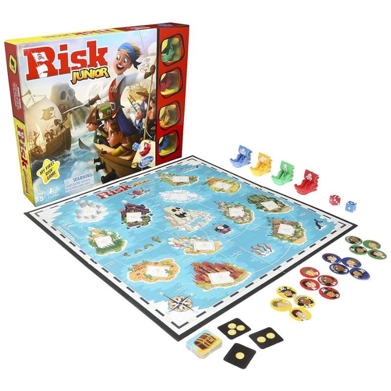 Hasbro Risk Junior Gaming Board Game (E6936)