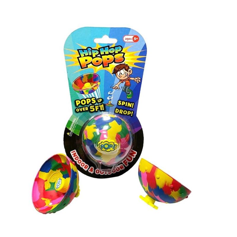 Hip Hop Pops Rubber Bouncing Ball