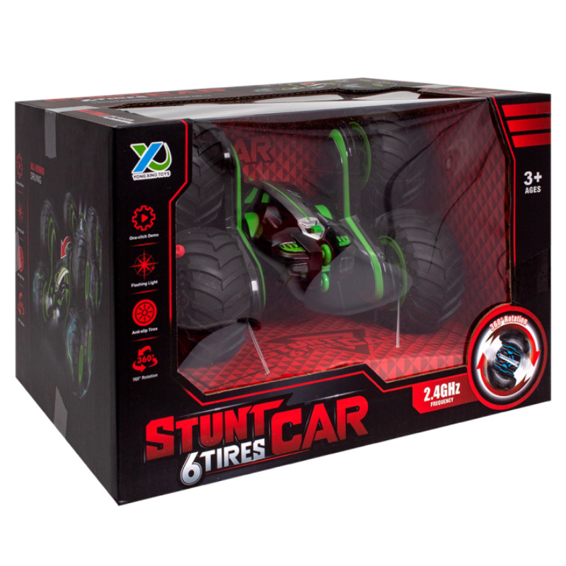Stunt Car RC 6 Tires Rechargeable Wheel Shifter