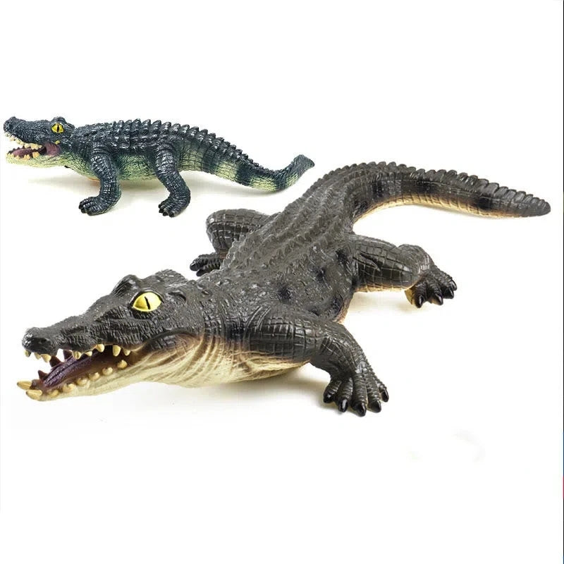 Realistic Plastic Crocodile With Sound