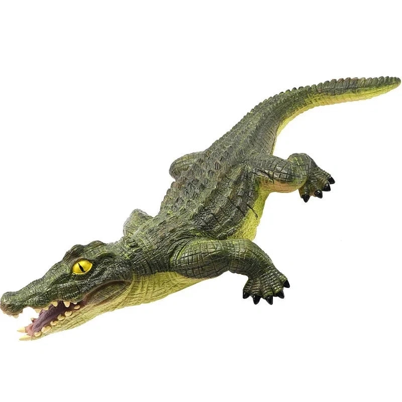 Realistic Plastic Crocodile With Sound