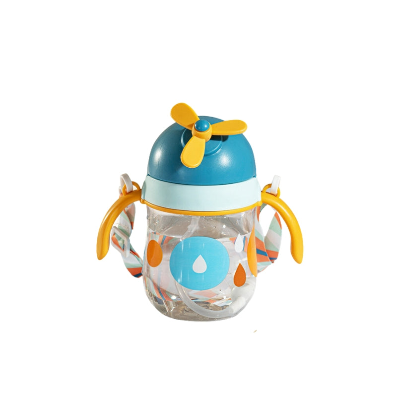 Fan Design Water Bottle For Kids