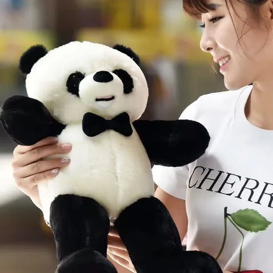 Giant Panda Plush Toy Soft Huggable Stuffed Animal for Kids