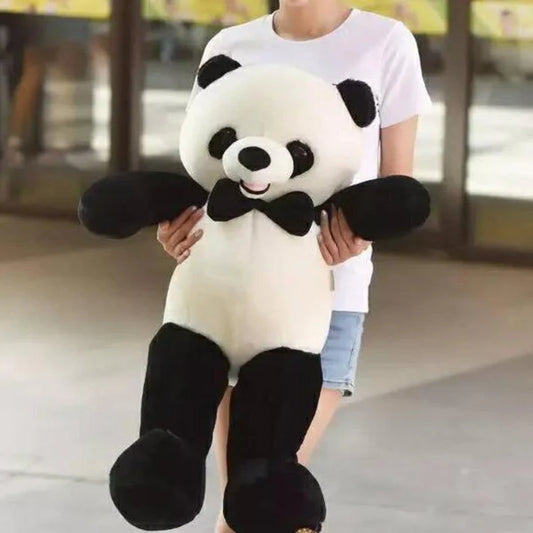 Giant Panda Plush Toy Soft Huggable Stuffed Animal for Kids
