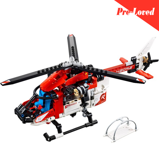 LEGO Technic Rescue Helicopter 42092 Building Kit (325 Pieces) Orignal LEGO Pre-loved