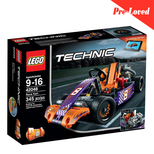 LEGO TECHNIC Race Kart 42048 Building Kit Orignal LEGO Pre-loved