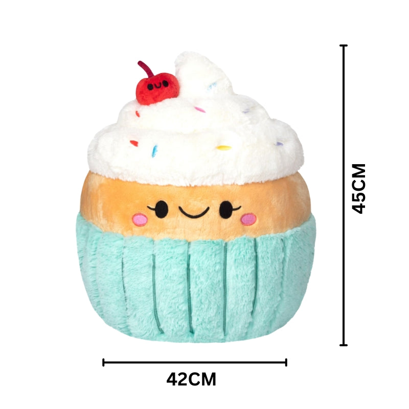 Madame Cupcake Mini Comfort Food Plush Toy 45x42Cm Premium Pre-loved