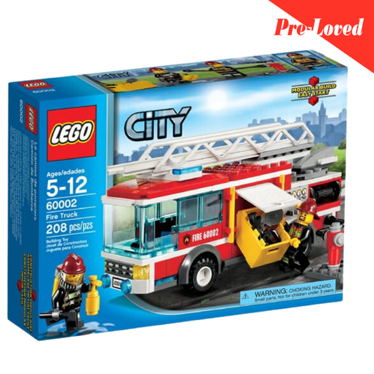 LEGO City 60002 Fire Truck Oginal LEGO Pre-loved