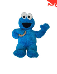 Sesame Street Cookie Monster Plush Large Stuffed Toy 73x32Cm Premium Pre-loved
