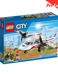 LEGO City Ambulance Plane 60116 Orignal LEGO Pre-loved
