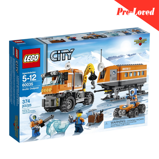 LEGO City Arctic Outpost 60035 Building Toy Orignal LEGO Pre-loved