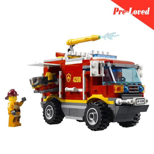 LEGO City 4X4 Fire Truck 4208 Orignal LEGO Pre-loved