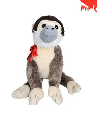 Jumbo Large Monkey Plush Toy Grey White 80x28Cm Premium Pre-loved
