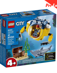 LEGO City Ocean Mini-Submarine 60263 Underwater Playset
