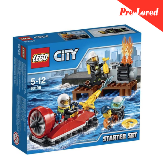 LEGO City Fire Starter Set 60106 Orignal LEGO Pre-loved