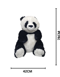 Ultra Soft Huggable Cute Panda Stuff Toy Big Size 78x42Cm Premium Pre-loved
