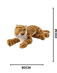 Soft Plush Tiger Toy 80x20Cm Premium Pre-Loved
