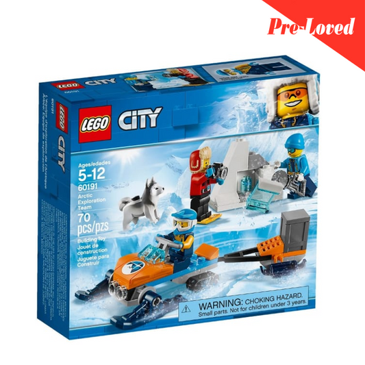 LEGO City Artic Expedition Team Playset, Toy Explorer Vehicles, Winter Adventure Sets for KidsOrignal LEGO Pre-loved